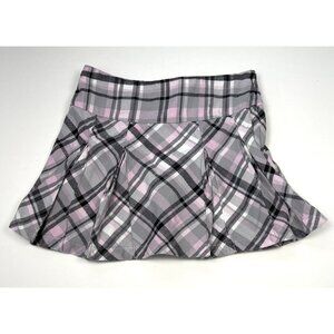 GYMBOREE Girls Kids SIZE 5 Winter 2010 Très Fabulous Pink Plaid SKORT Skirt EUC